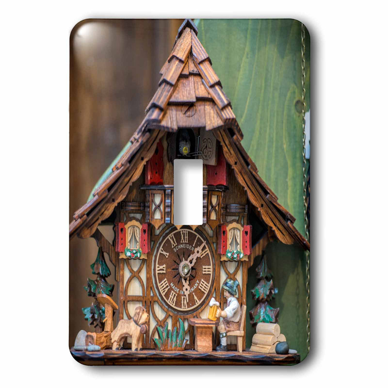 3dRose Traditional Cuckoo Clock for Sale Rothenburg Germany Socket